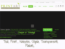Tablet Screenshot of printart.si
